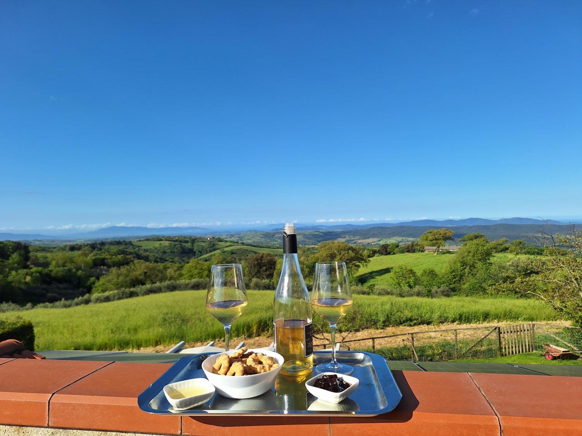Appartamento Panoramico Pancole Eksteriør bilde